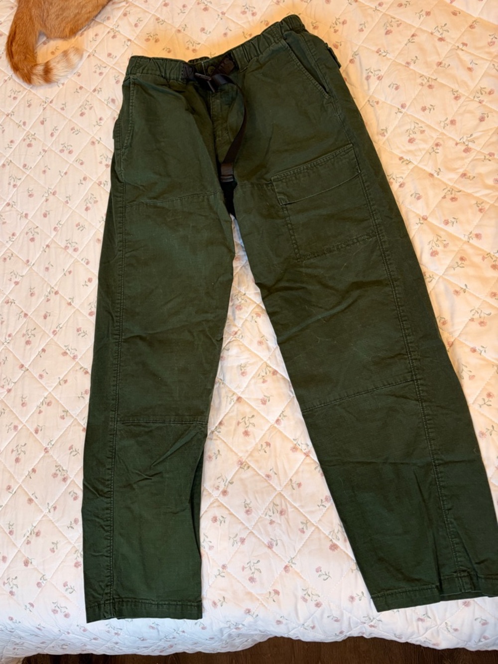 Levi’s Men's Olive Green Utility Cargo Pants
